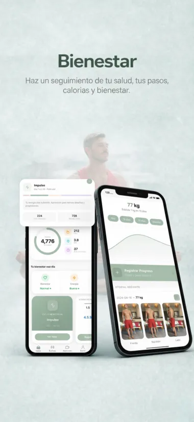 Bruno Arco Fitness app screen