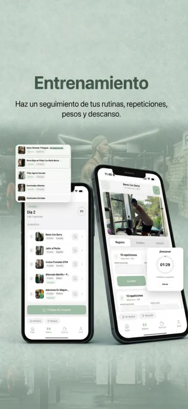 Bruno Arco Fitness app screen
