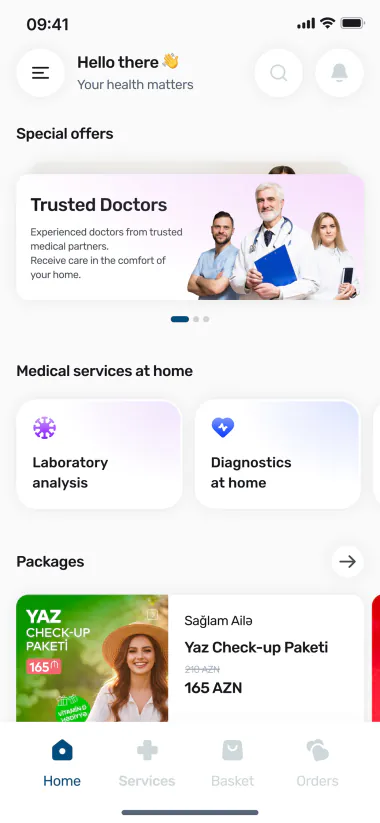 iMed app screen