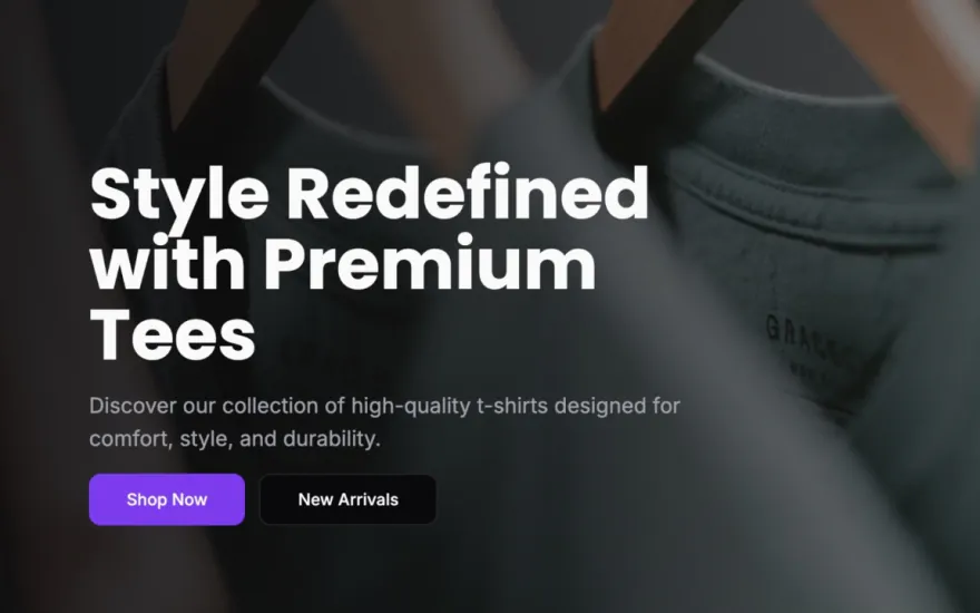 Tee Vogue web screen